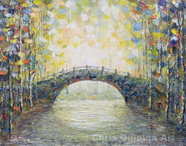 Painting Bridge at PaintingValley.com | Explore collection of Painting ...