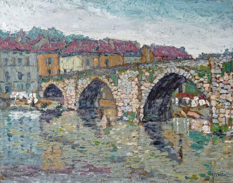 768x606 Gaston Cantin - Painting Bridge