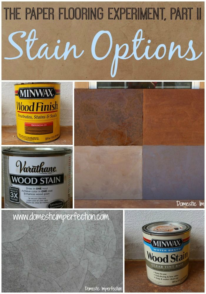 700x1000 The Paper Flooring Experiment, Part Ii Stain Options Paper - Painting Brown Paper Bag Walls