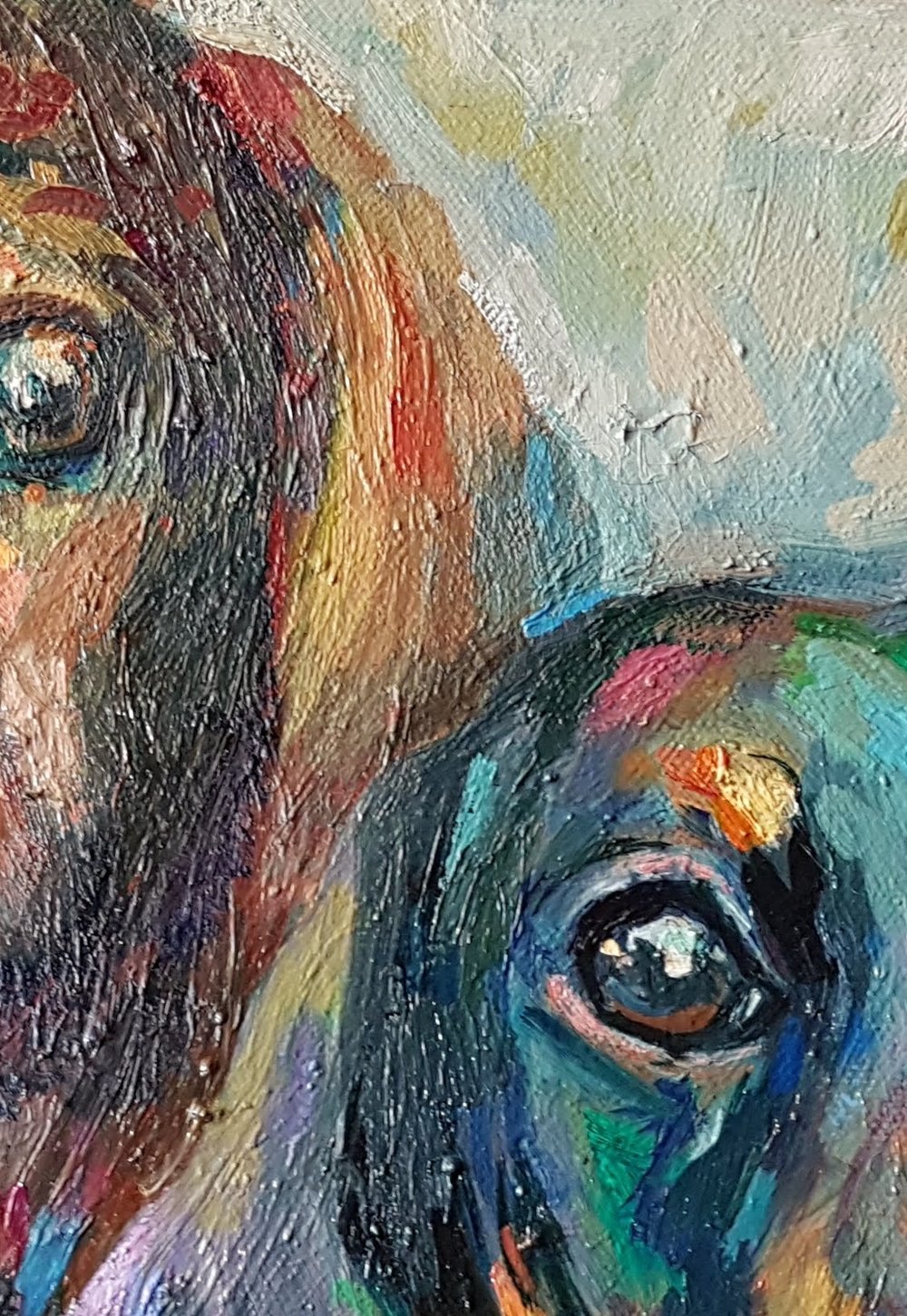 1000x1451 Oil Paint And Brush Strokes Sue Gardner - Painting Brush Strokes