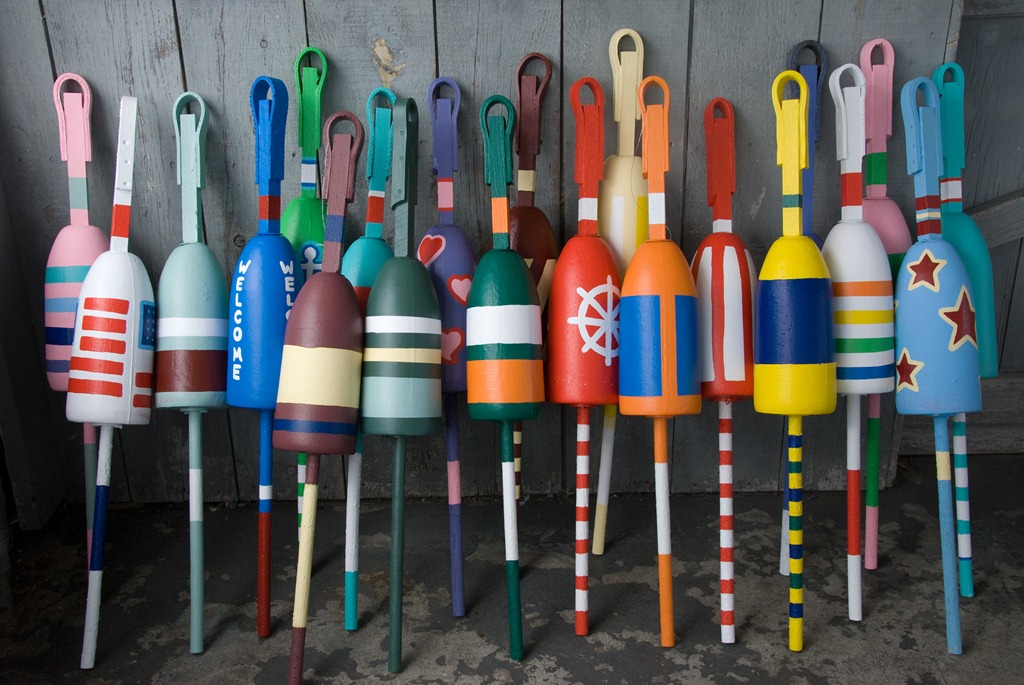 1024x685 Nautical Buoys Goodmorninggloucester - Painting Buoys