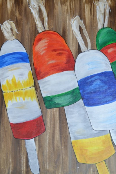 400x600 Open Adult Event! Buoys! Artique - Painting Buoys