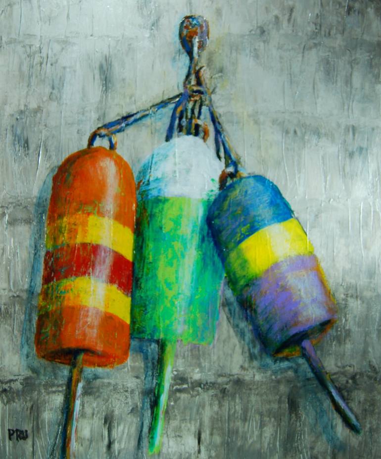 770x927 Saatchi Art Buoys Will Be Painting By Ron Pruett - Painting Buoys