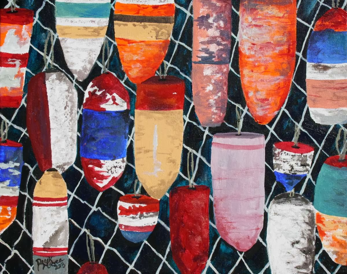 1200x948 Watercolor Paintings - Painting Buoys