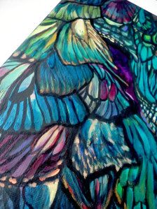 224x299 Textile Patterns Online Portfolio, Collage And Prints - Painting Butterfly Wings