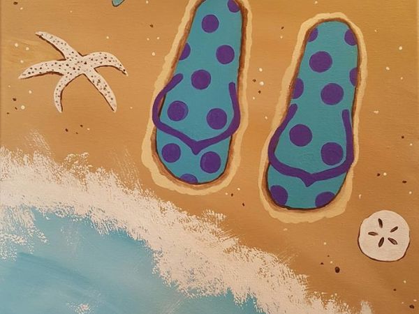 600x450 Jun 12 Flip Flops For Cystic Fibrosis With Painting Buzz - Painting Buzz