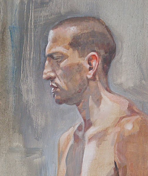 504x600 A Portrait Sketch P J Lynch - Painting Buzz