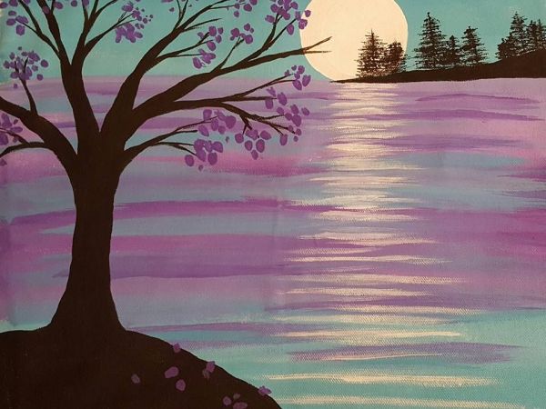 600x450 Sep 20 Hampton Art Walk Paint Amp Sip Event With Painting Buzz - Painting Buzz