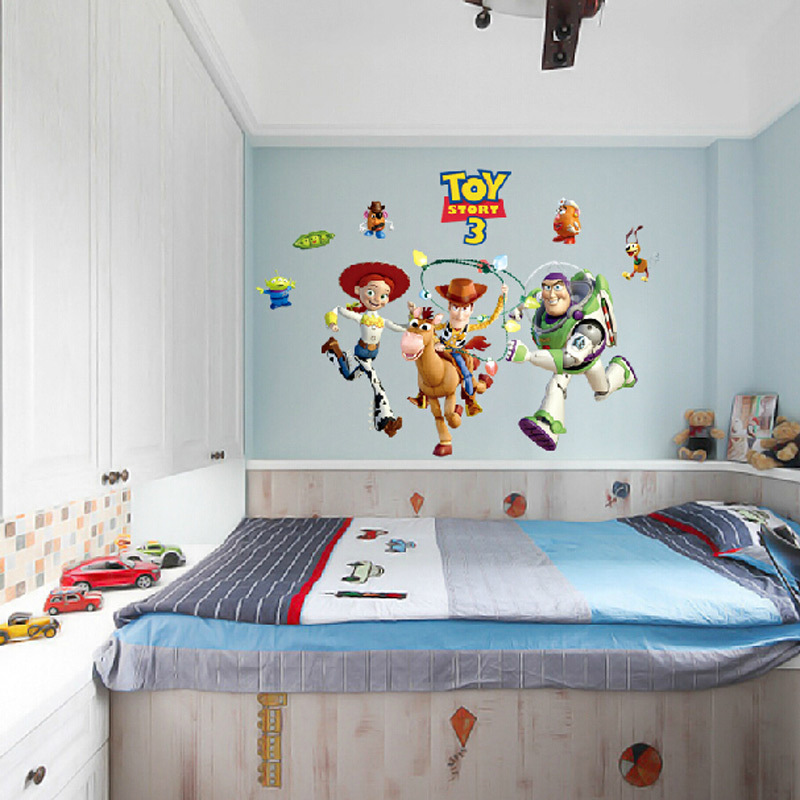 800x800 Wall Painting Buzz Lightyear Toy Story Wallpaper Vinyl Wall - Painting Buzz
