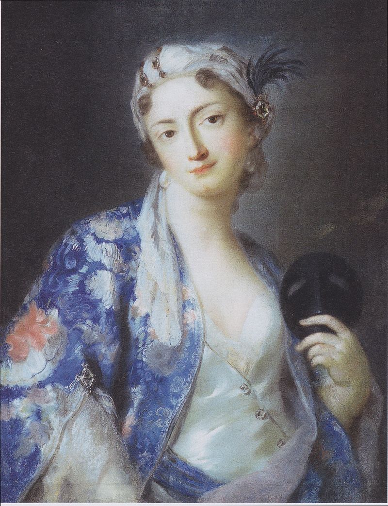800x1042 On This Date In History, April 15 Rosalba Carriera, Leonardo - Painting By Carriera