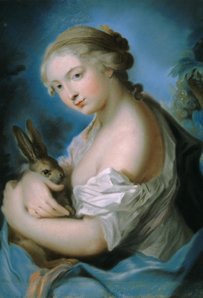 292x428 Part Of The Four Seasons Set - Painting By Carriera