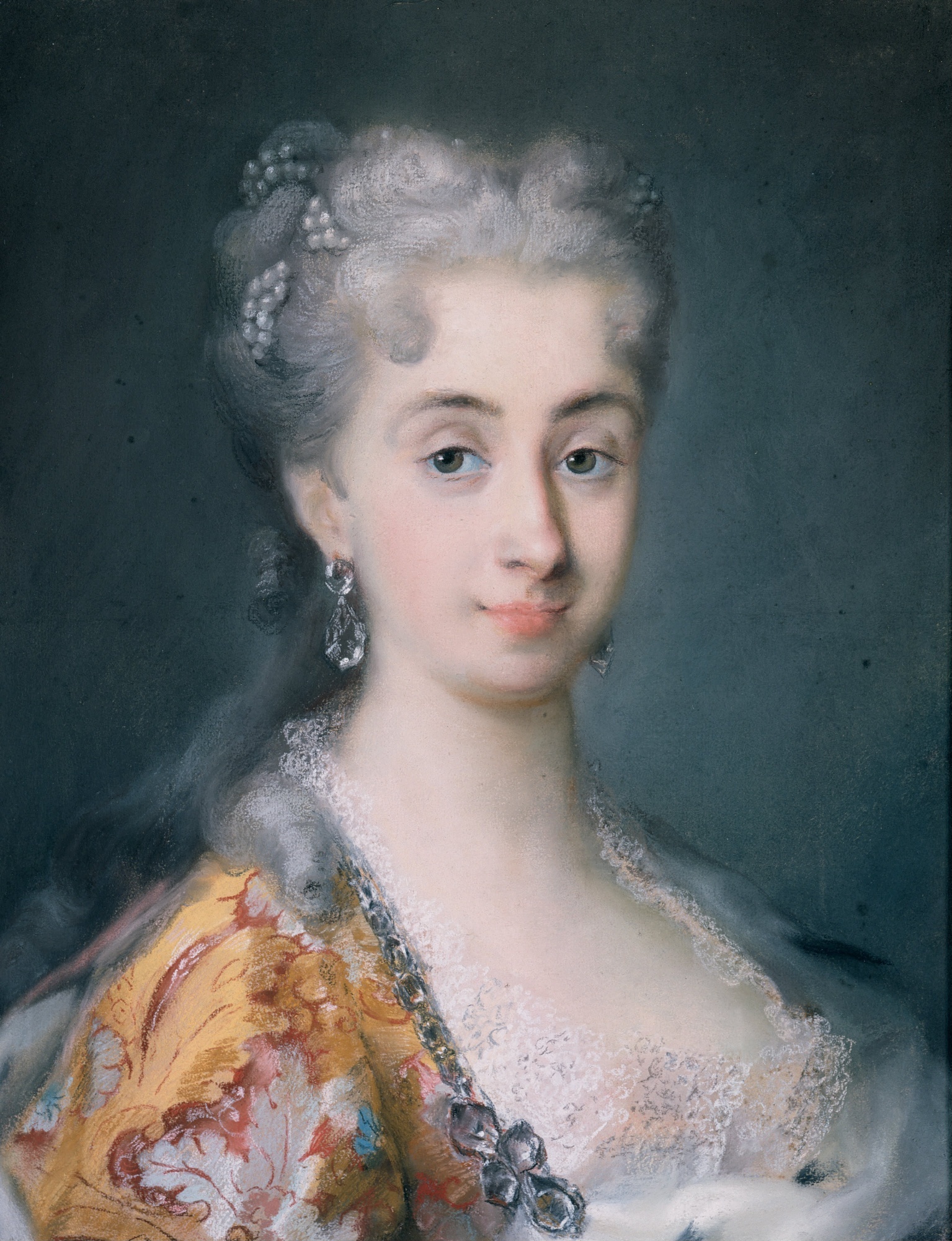 1535x2000 Pisana Mocenigo Painting Rosalba Carriera Oil Paintings - Painting By Carriera