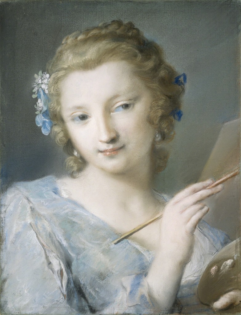 783x1024 Rosalba Carriera Painting (17201725) Artsy - Painting By Carriera