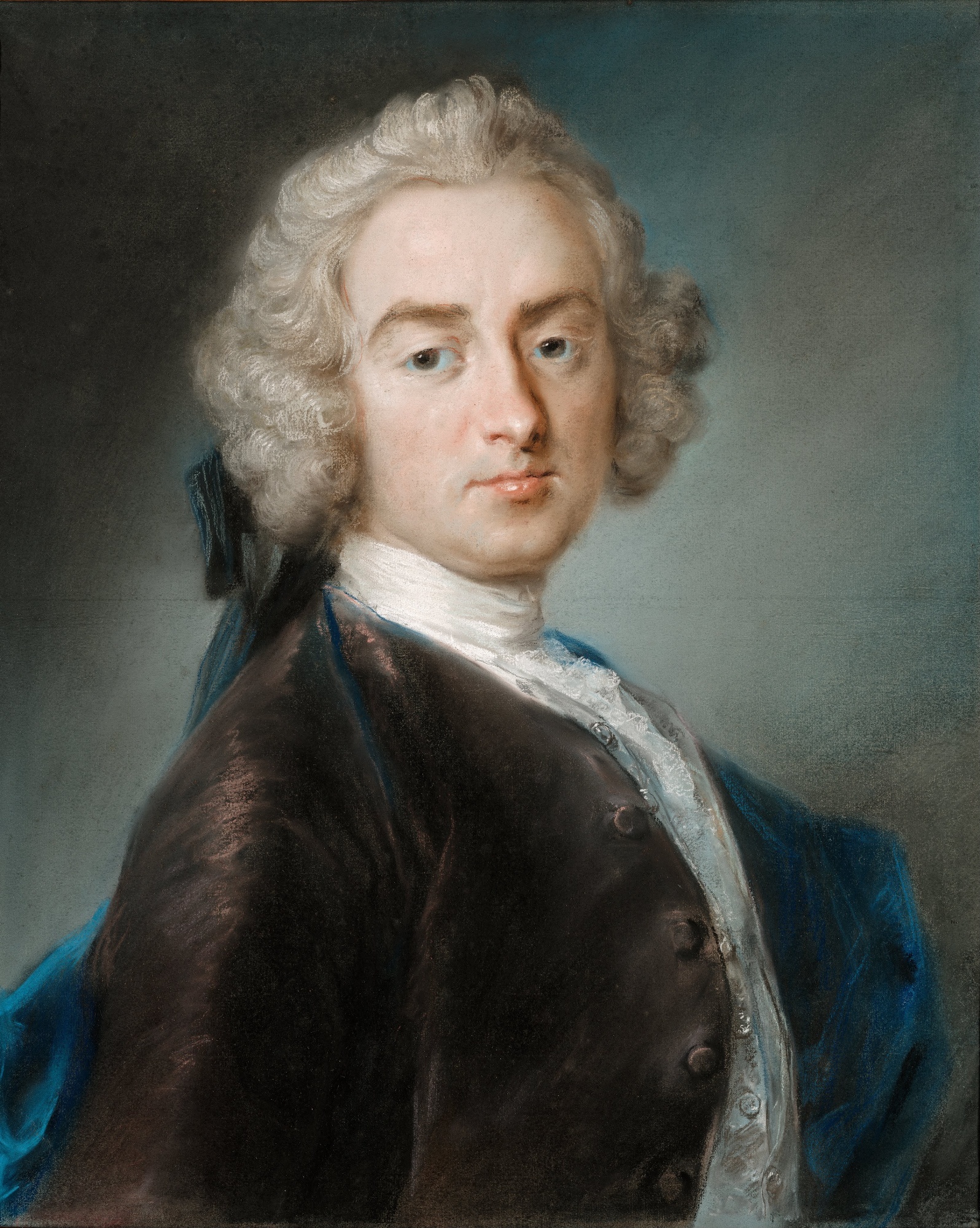 1596x2000 Sir James Gray Second Baronet Painting Rosalba Carriera Oil - Painting By Carriera