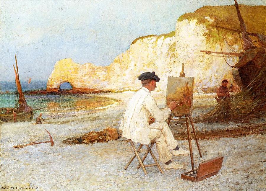 Painting By The Sea