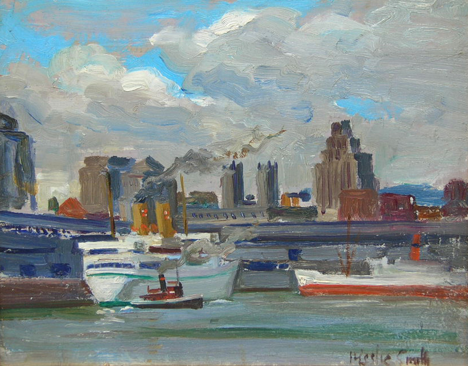 937x732 Miniature Empress Of Canada Oil Painting Sells In Montreal - Painting Canada