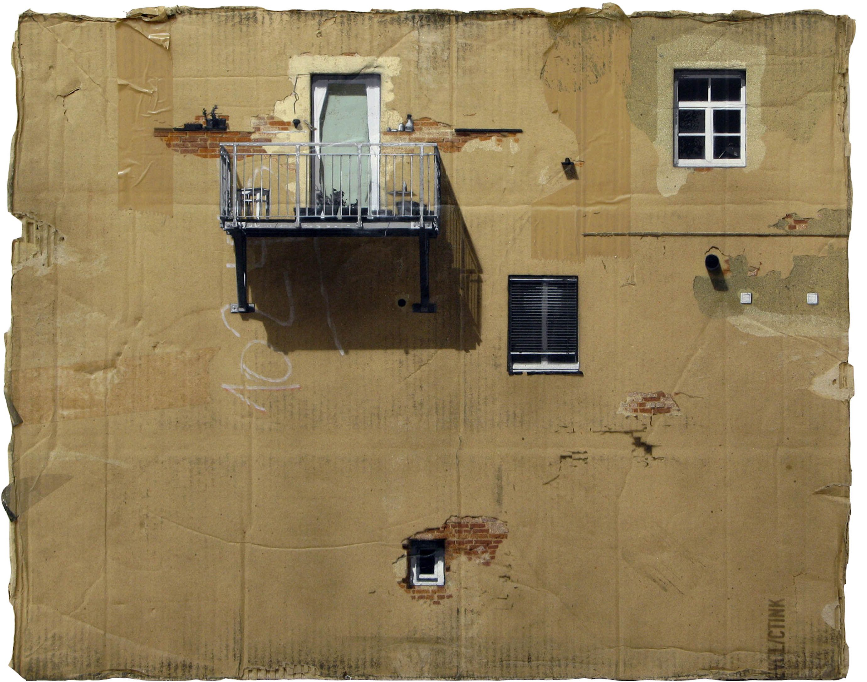 2761x2172 Great Art From Evol In Berlin Illustrations Street - Painting Cardboard