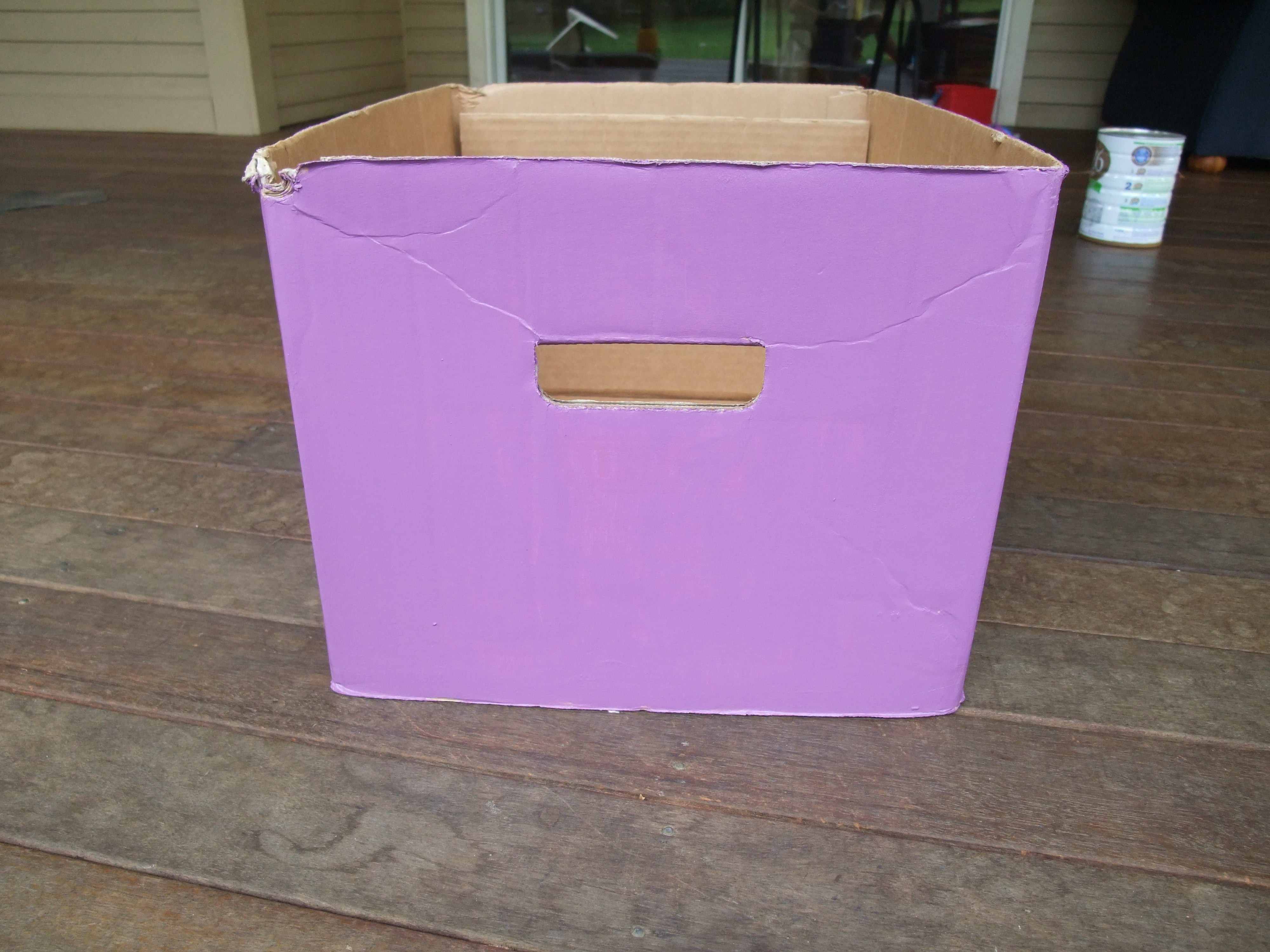 4000x3000 Tutorial Decorated Cardboard Toy Boxes Mama G Amp Co. - Painting Cardboard