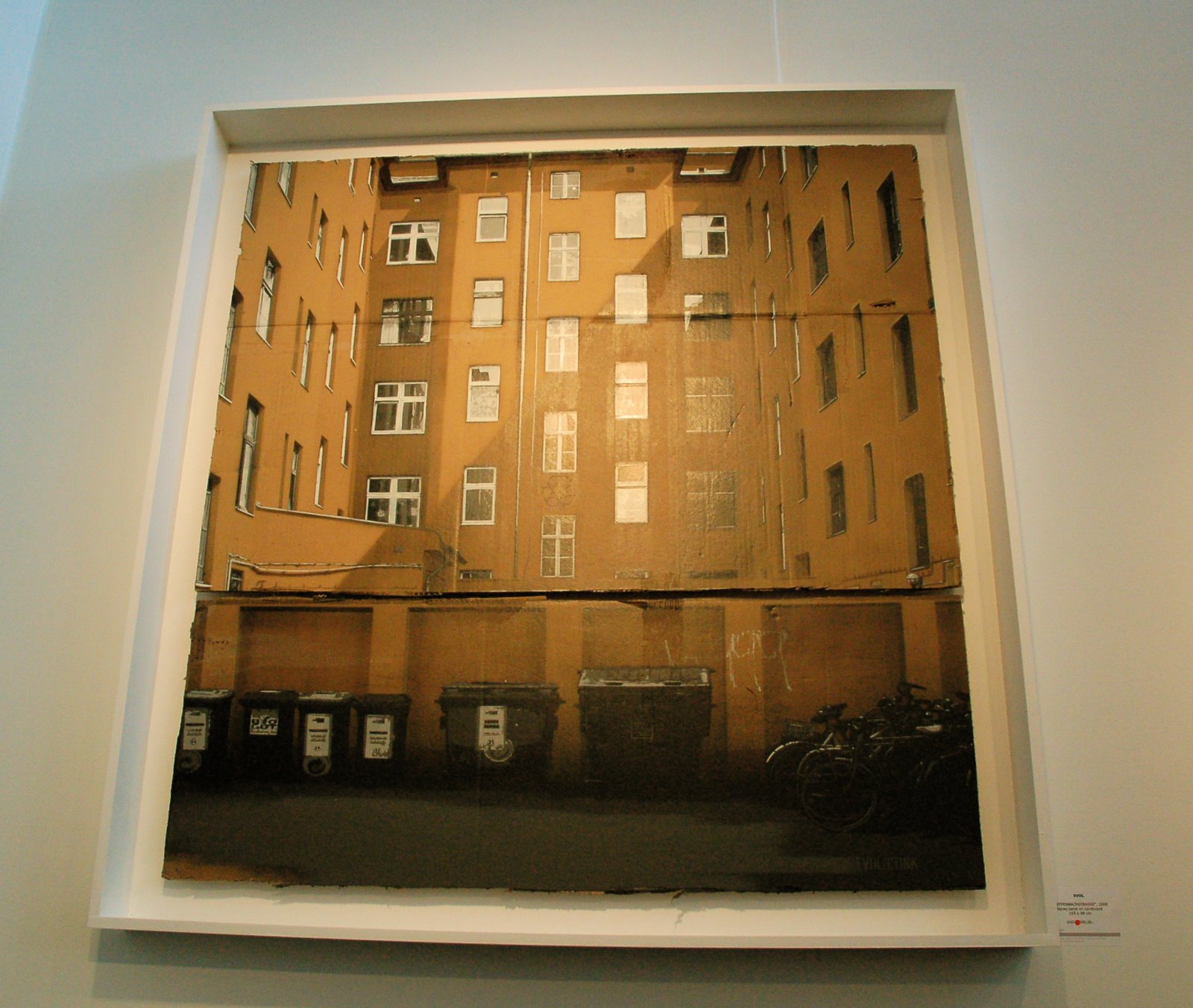 1600x1352 The Other Pocket Evol. Berlin. Wilde Gallery. (Painting On Cardboard) - Painting Cardboard