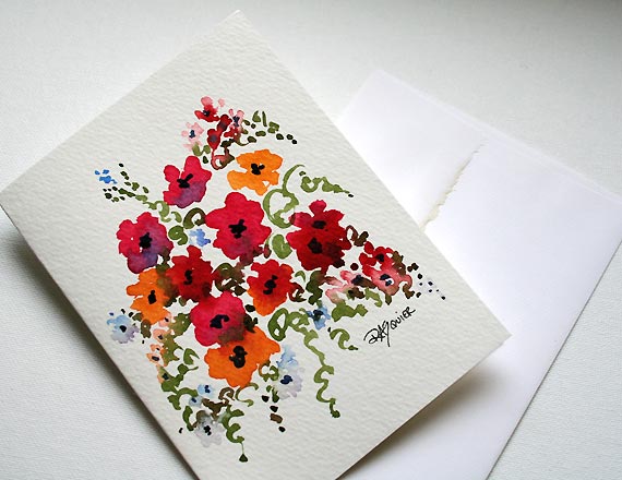 570x440 The Rita's Art Blog Tuesday's Tips And Techniques For Watercolor - Painting Cards