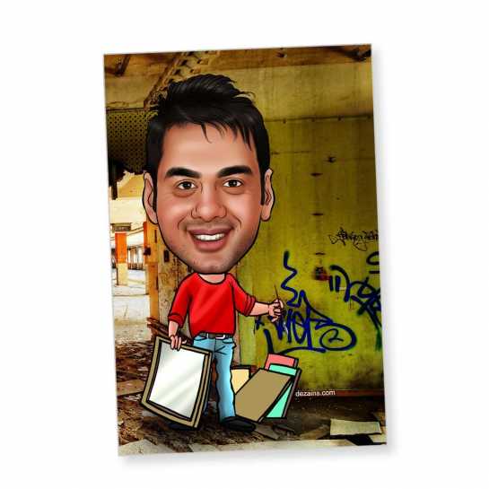 545x545 Buy Caricature Magnet For Artist Online - Painting Caricature