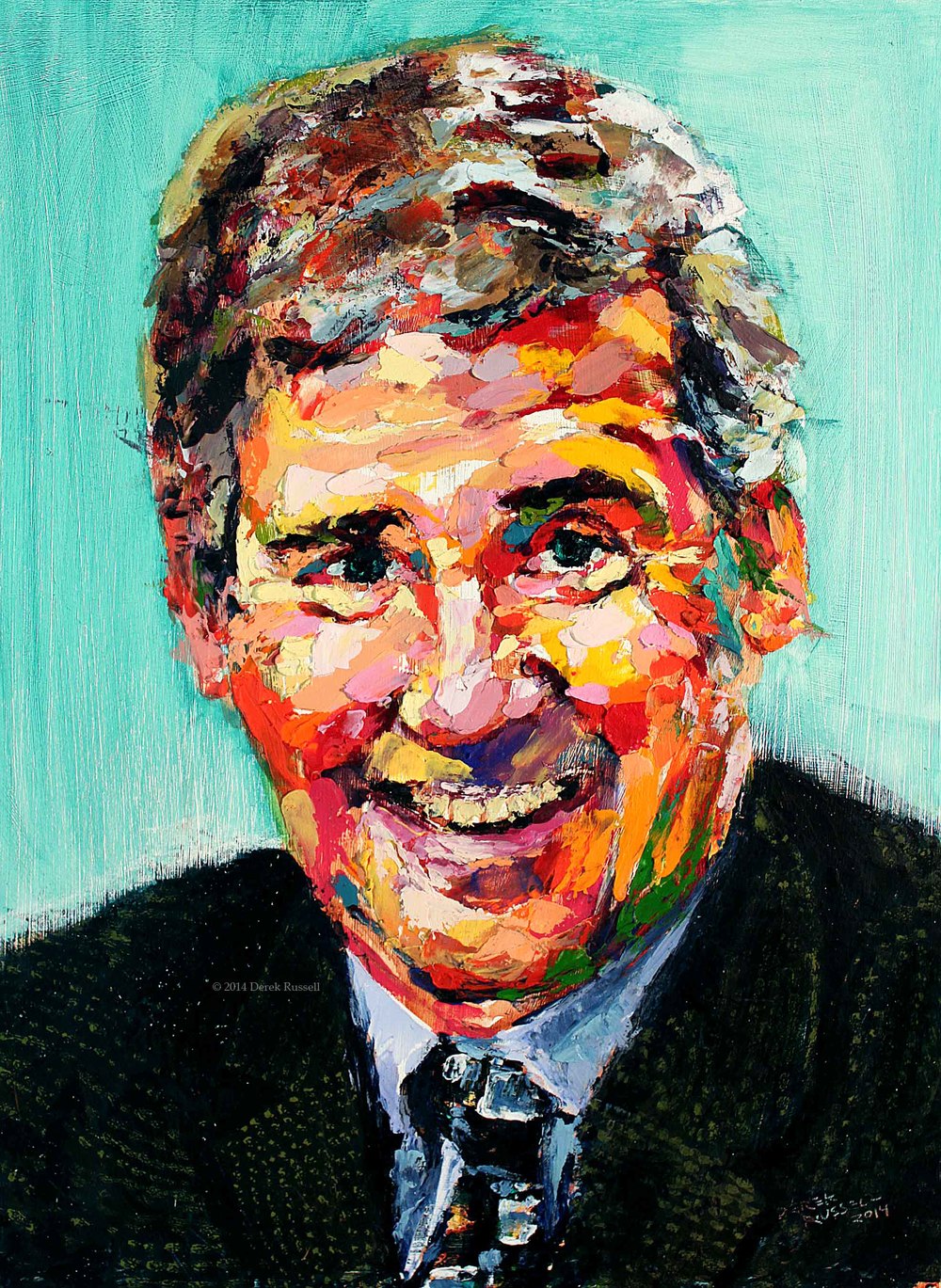 1000x1369 Gsv Companies Derek Russell - Painting Celebrities Copyright