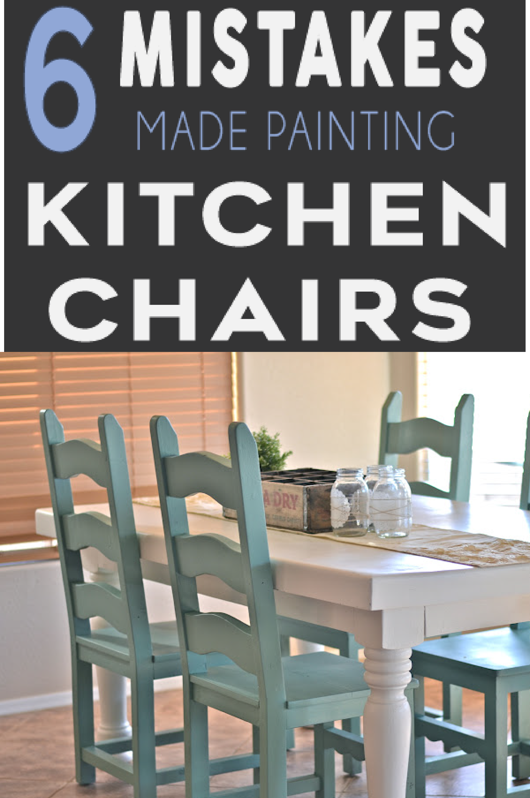 1800x2712 6 Mistakes People Make When Painting Kitchen Chairs - Painting Chairs