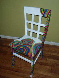 236x314 Funky Painted Furniture Furniture Make Overs - Painting Chairs