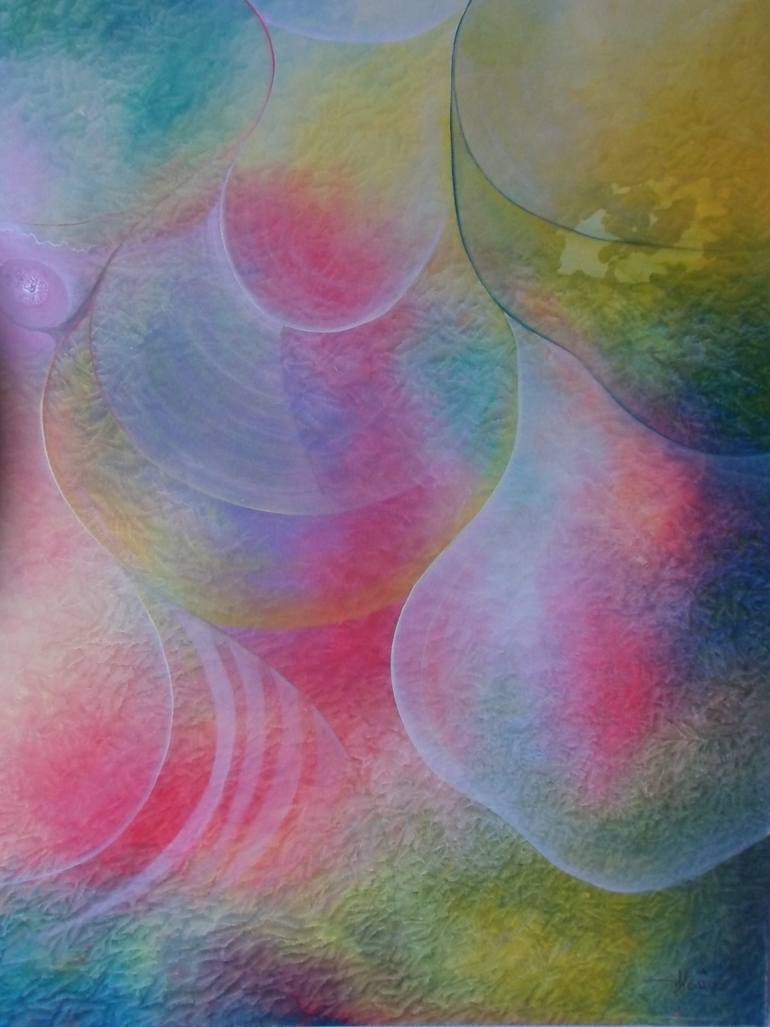 770x1027 Saatchi Art Chemicals To Alchemy Beauty Painting By Jesus Super - Painting Chemicals