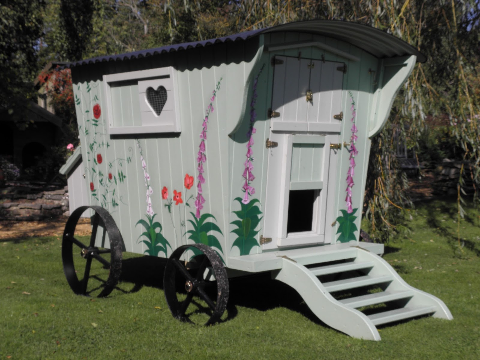 Painting Chicken Coops At Paintingvalleycom Explore Collection Of