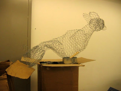 400x300 Draw! Chicken Wire And Paint - Painting Chicken Wire