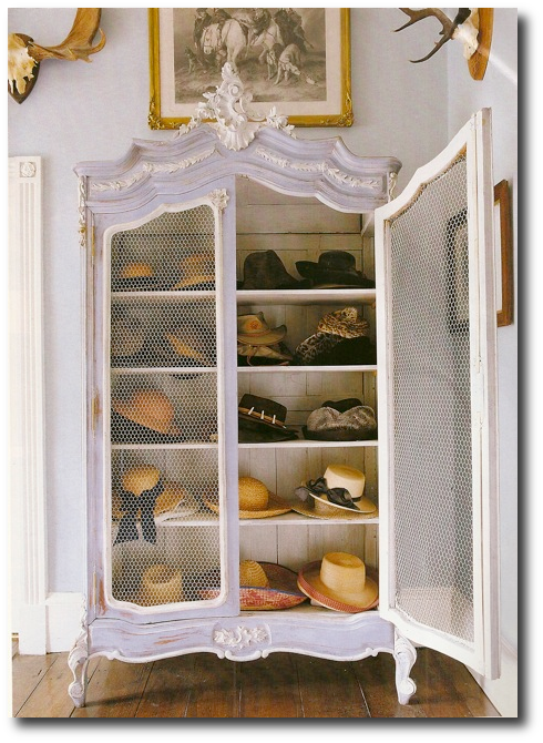 490x670 Green Dreams Environmentally Friendly Restoration Furniture - Painting Chicken Wire