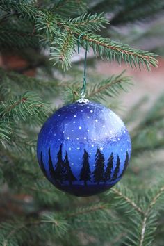 236x354 Hand Painted Glass Balls By Artwilk Bombki - Painting Christmas Bulbs