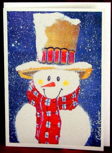 366x500 Creative Artz Greeting Card Prints Colorful Greeting Card Prints - Painting Christmas Cards