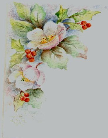 366x466 Penny Nangle Christmas Cards - Painting Christmas Cards