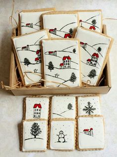236x315 Arty Mcgoo, Amazing! Could Be Replicated With Printed Edible - Painting Christmas Cookies