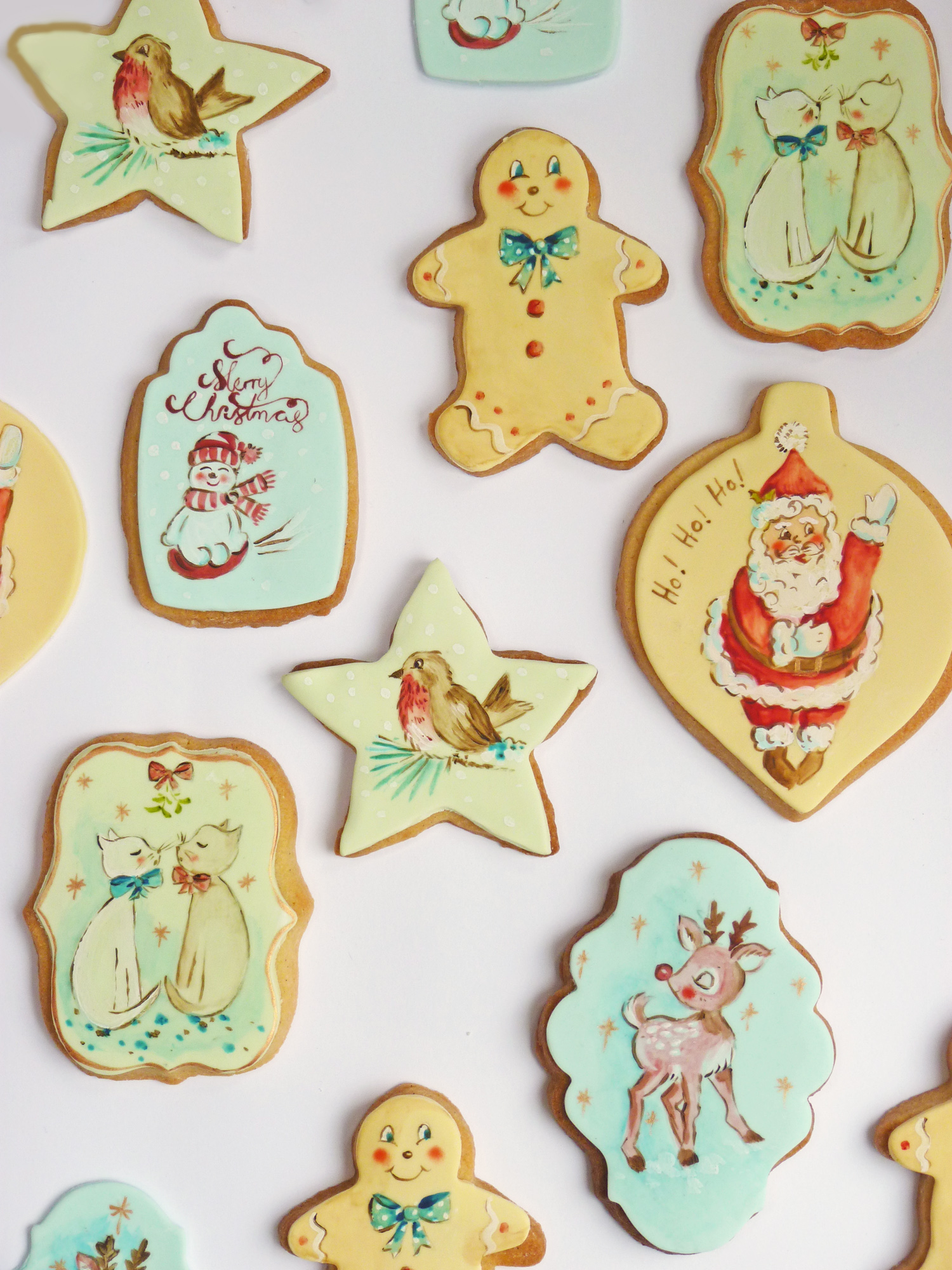 1500x2000 Christmas Cookie Tutorial Nevie Pie Cakes - Painting Christmas Cookies