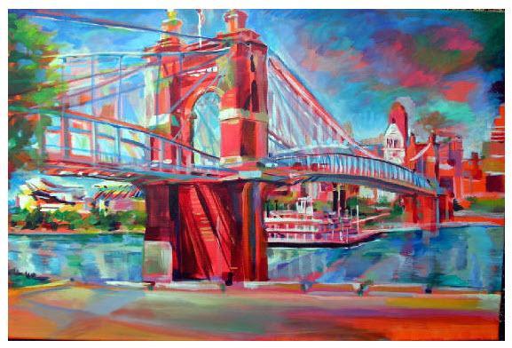 577x392 Happy Cincinnati Paintings Amp Home Portraits By Carol Abbott Columbus - Painting Cincinnati
