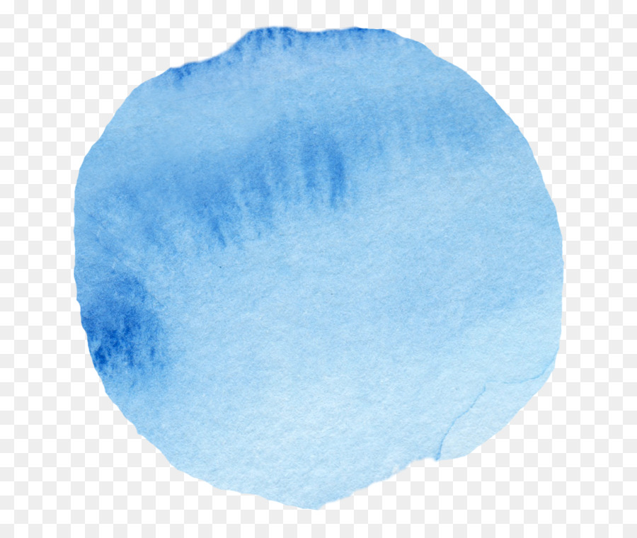 900x760 Transparent Watercolor Watercolor Painting Blue Paper Texture - Painting Circle