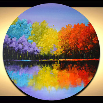 354x354 Best Circle Canvas For Painting Products On Wanelo - Painting Circle