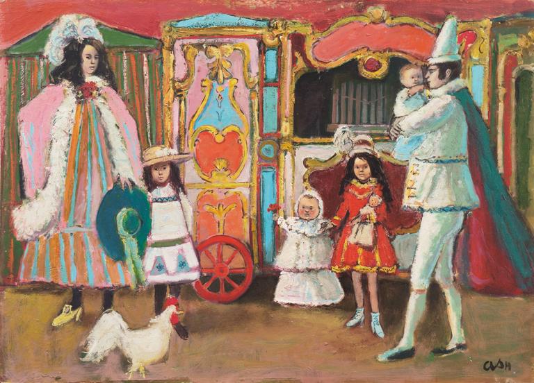 768x552 John Willstead Ash - Painting Circus