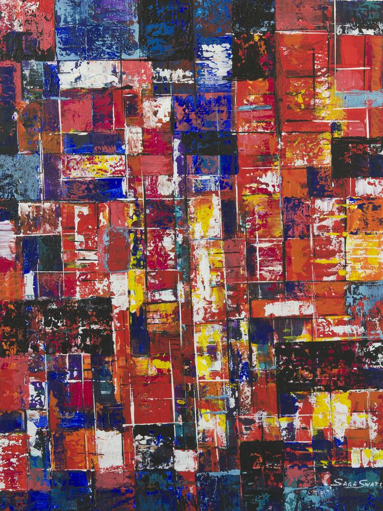 770x1027 Saatchi Art Cityplace Painting By Sara Swati - Painting City Place