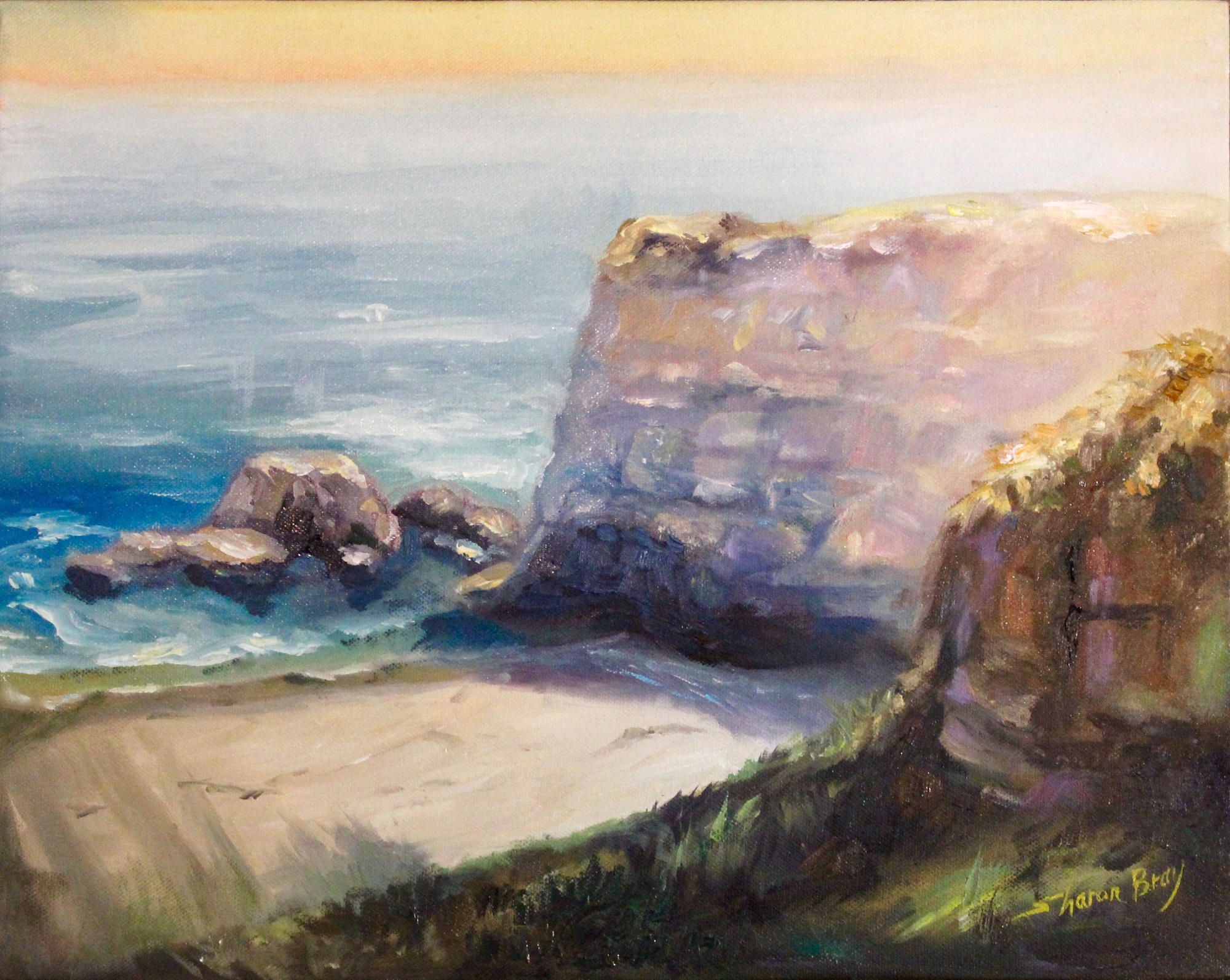 2000x1594 Online Painting Workshop 44 California Cliffs. - Painting Cliffs
