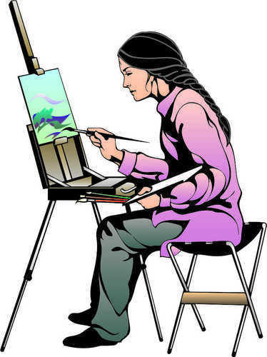 374x500 Art Clipart Fine Art ~ Frames ~ Illustrations ~ Hd Images ~ Photo - Painting Clipart