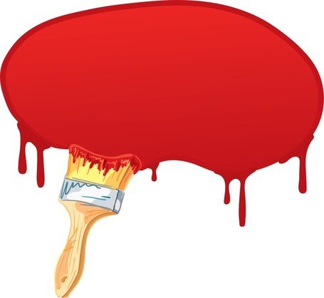 455x418 Free Vector Brush Painting Clipart And Vector Graphics - Painting Clipart Free