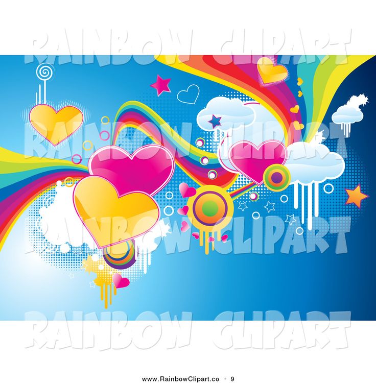 736x750 Painting Clipart Rainbow Path - Painting Clipart Free