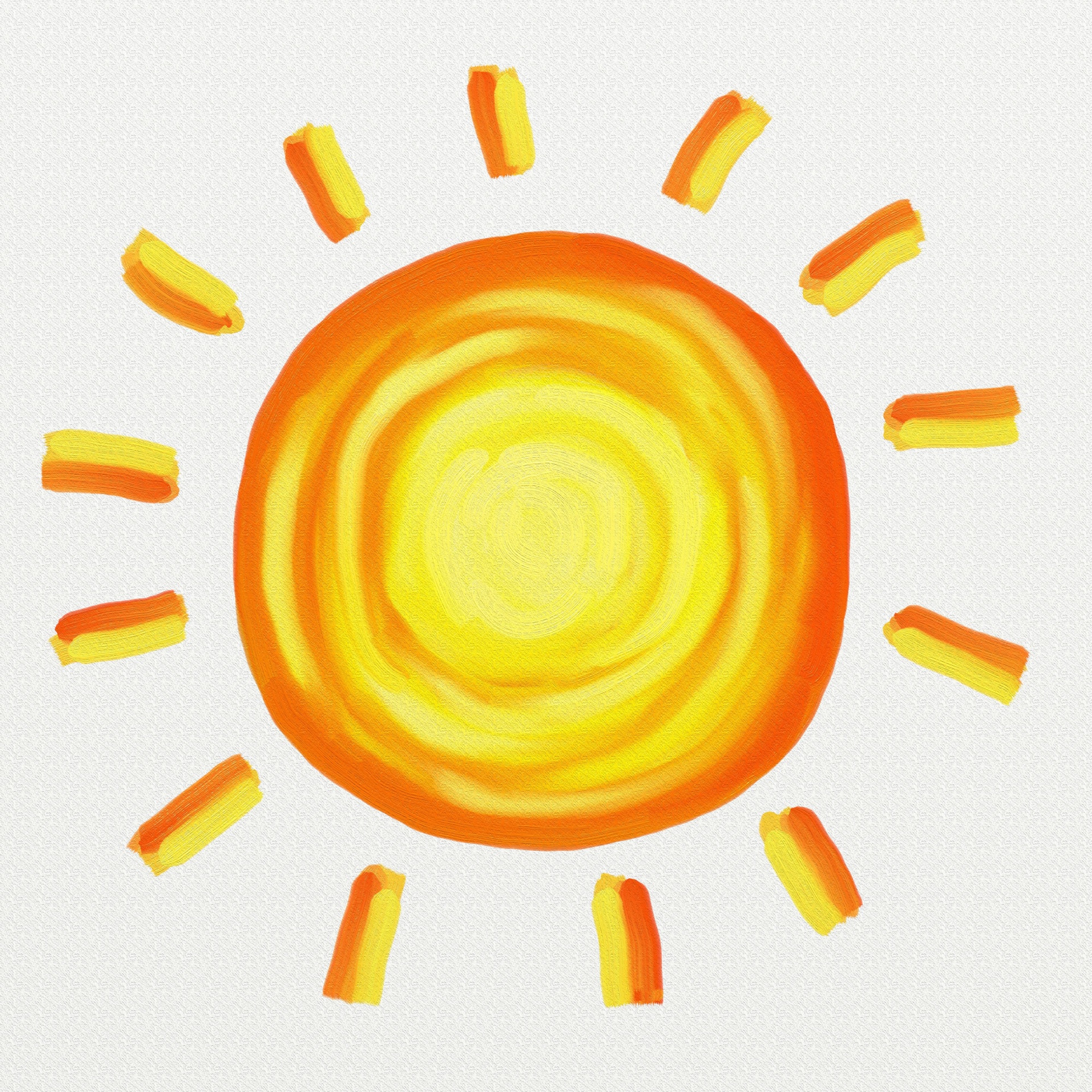 1920x1920 Smiling Sun Images'45878 - Painting Clipart Free