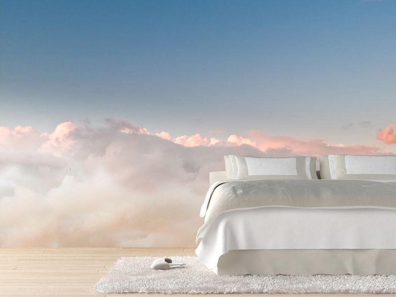 800x600 Evening Above The Clouds Wall Murals, Cloud And Walls - Painting Cloud On Wall