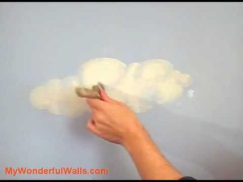 480x360 Paint Clouds On Wall Modern How To Youtube Within 1 Ballenanelle - Painting Cloud On Wall
