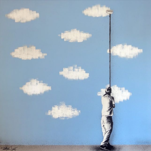 644x644 Painting Clouds On Wall 4 000 Paint Ideas Intended For Plans 17 - Painting Cloud On Wall